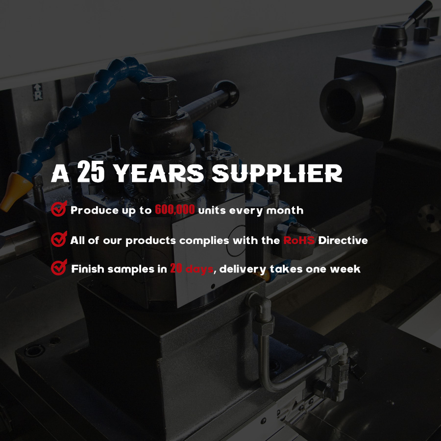 A 25 YEARS SUPPLIER
